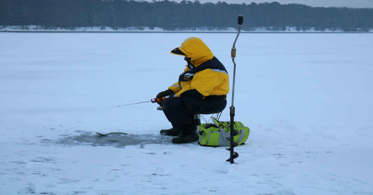 Ice fishing